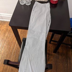 32x34 Slim Fit Old Navy grey slacks